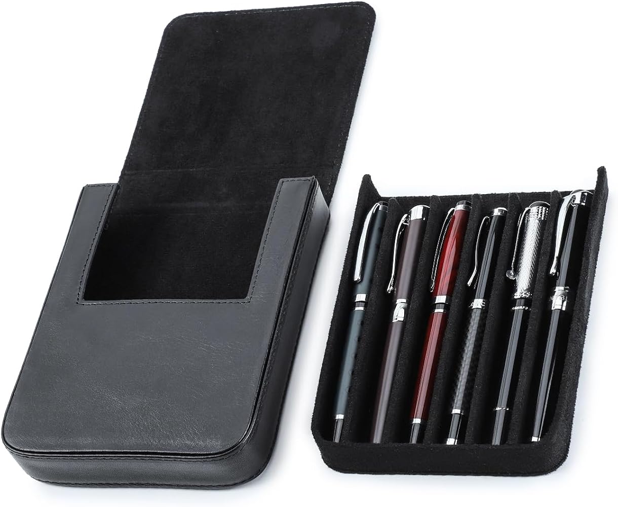 ペンケース 筆箱 チャコール  墨黒 ブラック PF-05L 3階建てペンケース（しーさー監修） | Pay ID